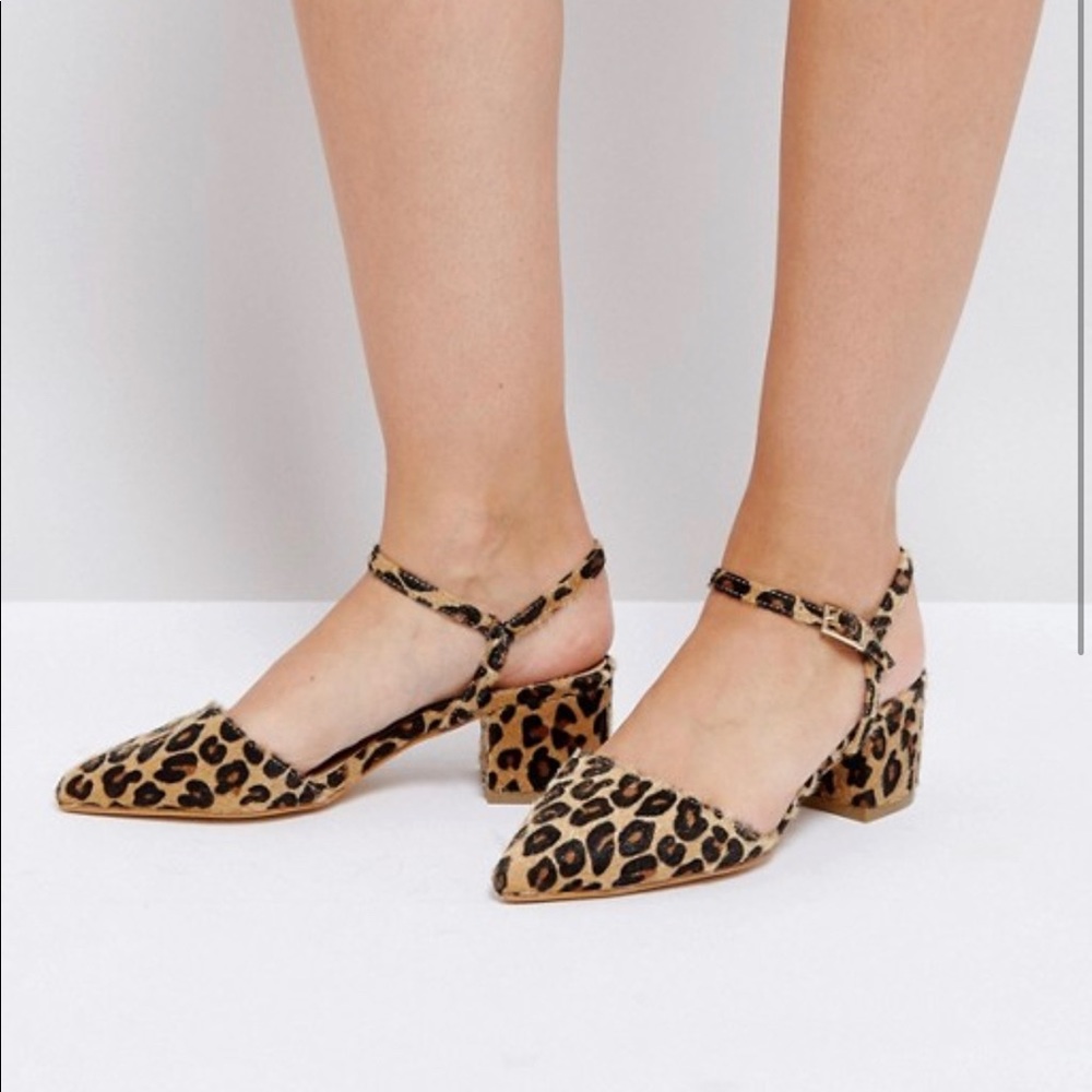 Truffle Collection Wrap Ankle Point Toe Mid Heel